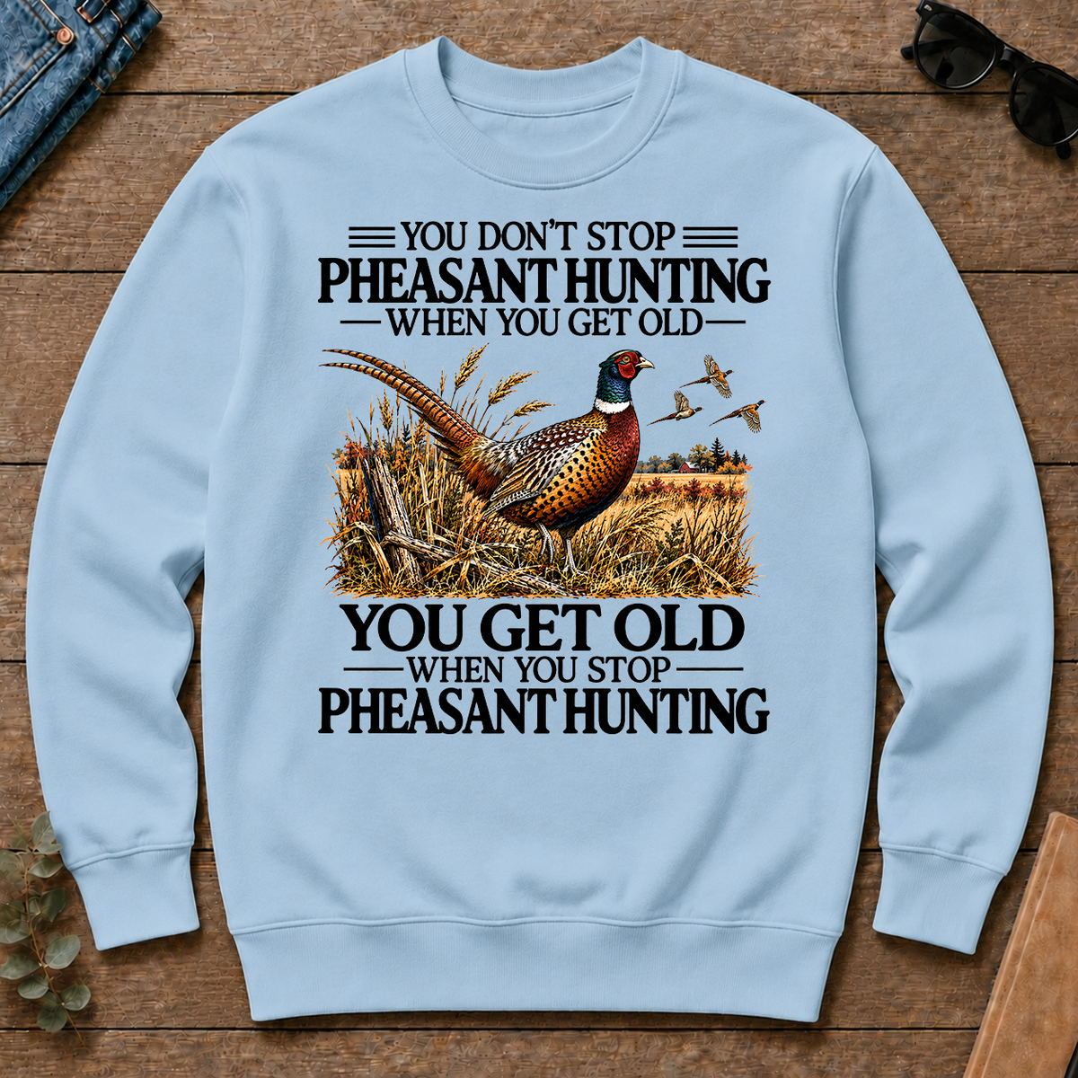 Don't Stop Pheasant Hunting - light-blue - CS2D-LightBlue