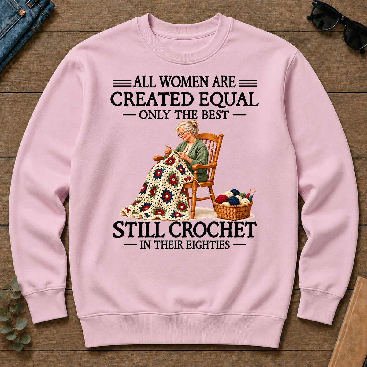 Still Crochet 80S - light-pink - CS2D-LightPink