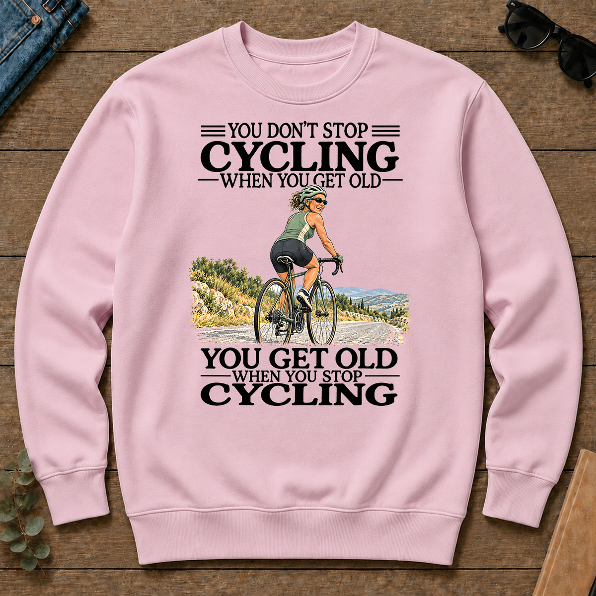 Don't Stop Cycling - light-pink - CS2D-LightPink