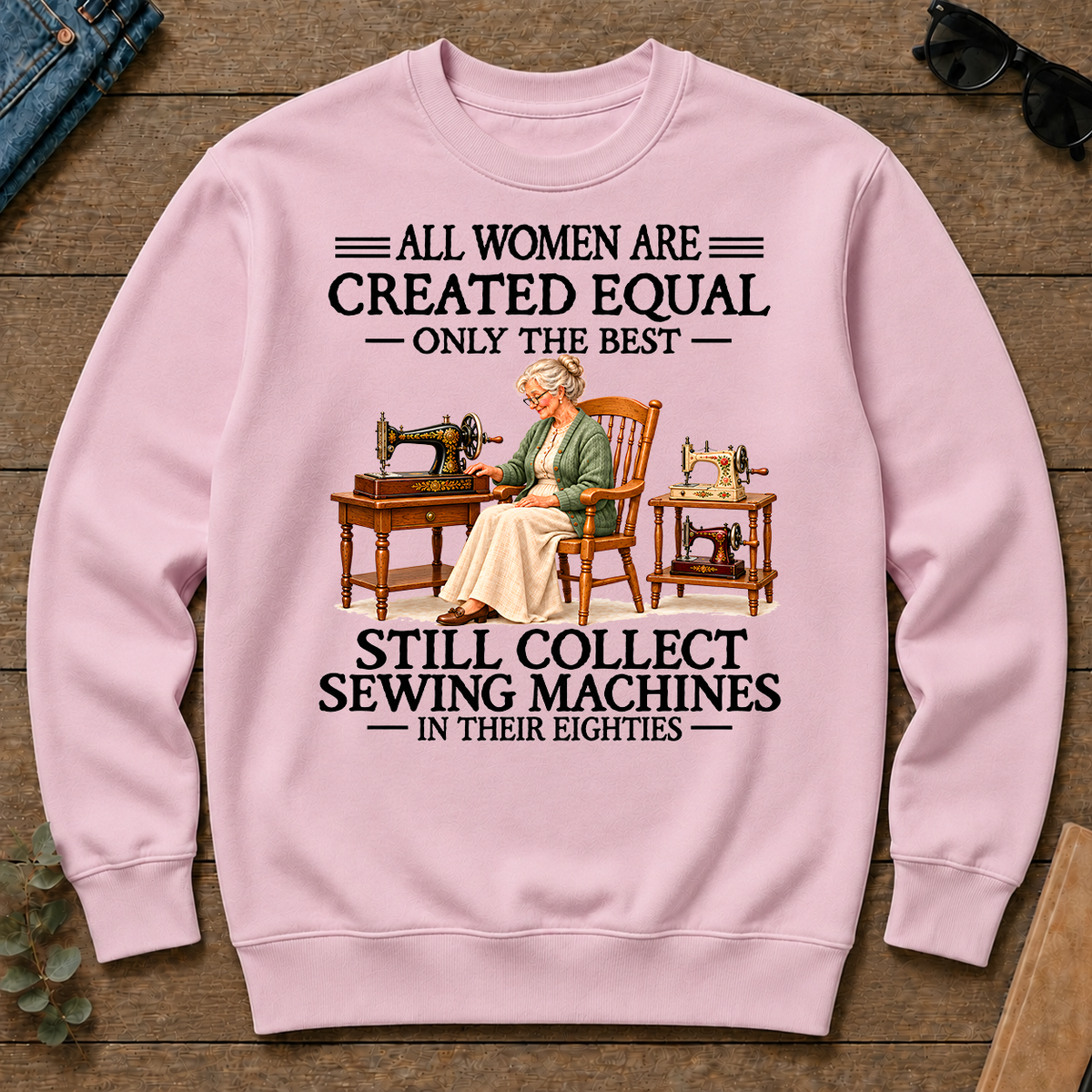Still Collect Sewing Machines 80S - light-pink - CS2D-LightPink