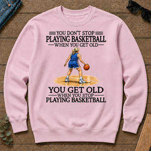 Don't Stop Playing Basketball Woman - light-pink - CS2D-LightPink