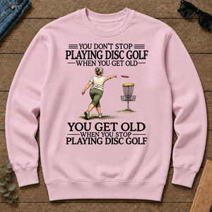 Don't Stop Playing Disc Golf - light-pink - CS2D-LightPink