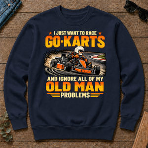 I Just Want To Race Go-Karts - navy - CS2D-Navy