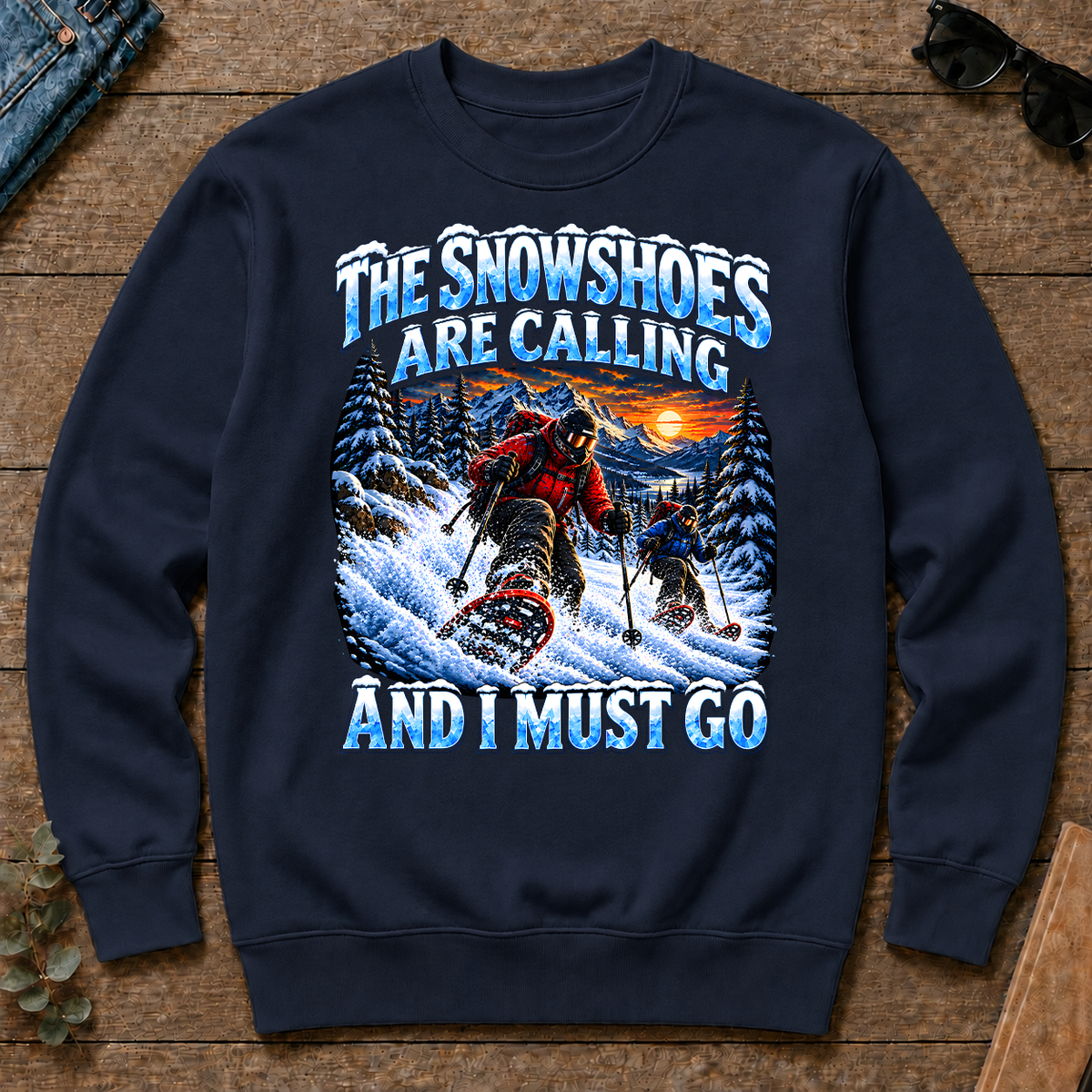 Snowshoes Are Calling And I Must Go - navy - CS2D-Navy