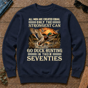 Vintage Duck Hunting Strongest Man In Seventies_ - navy - CS2D-Navy