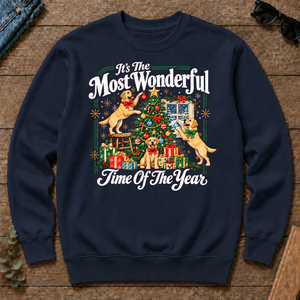 Wonderful Christmas Labrador Retriever - navy - CS2D-Navy