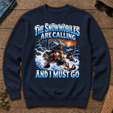 Snowmobiles Are Calling And I Must Go - navy - CS2D-Navy
