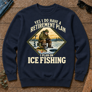 I Plan On Ice Fishing - navy - CS2D-Navy