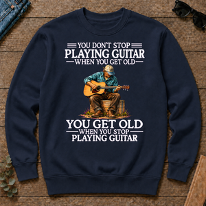 Old Man Don't Stop Playing Guitar - navy - CS2D-Navy