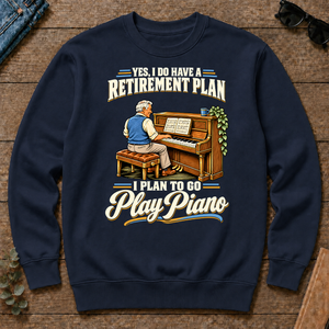 I Plan To Go Play Piano - navy - CS2D-Navy