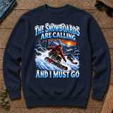 Snowboards Are Calling And I Must Go - navy - CS2D-Navy