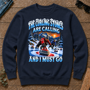 Curling Stones Are Calling And I Must Go - navy - CS2D-Navy