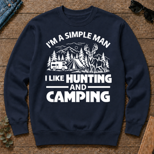 I Like Hunting And Camping - navy - CS2D-Navy