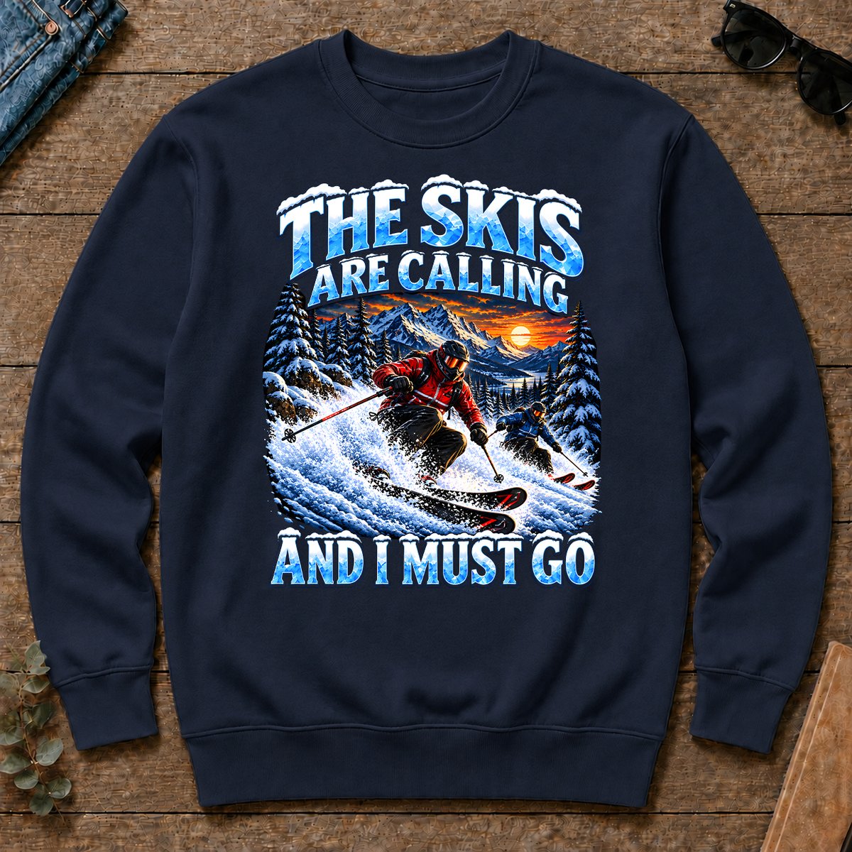 Skis Are Calling And I Must Go - navy - CS2D-Navy