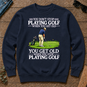 Old Man Don't Stop Golf - navy - CS2D-Navy