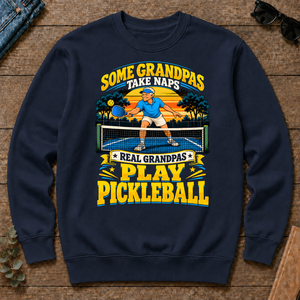 Real Grandpas Play Pickleball - navy - CS2D-Navy