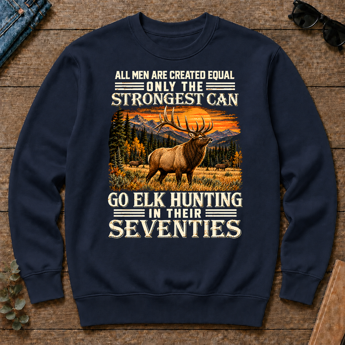 Elk Hunting Strongest Man In Seventies - navy - CS2D-Navy