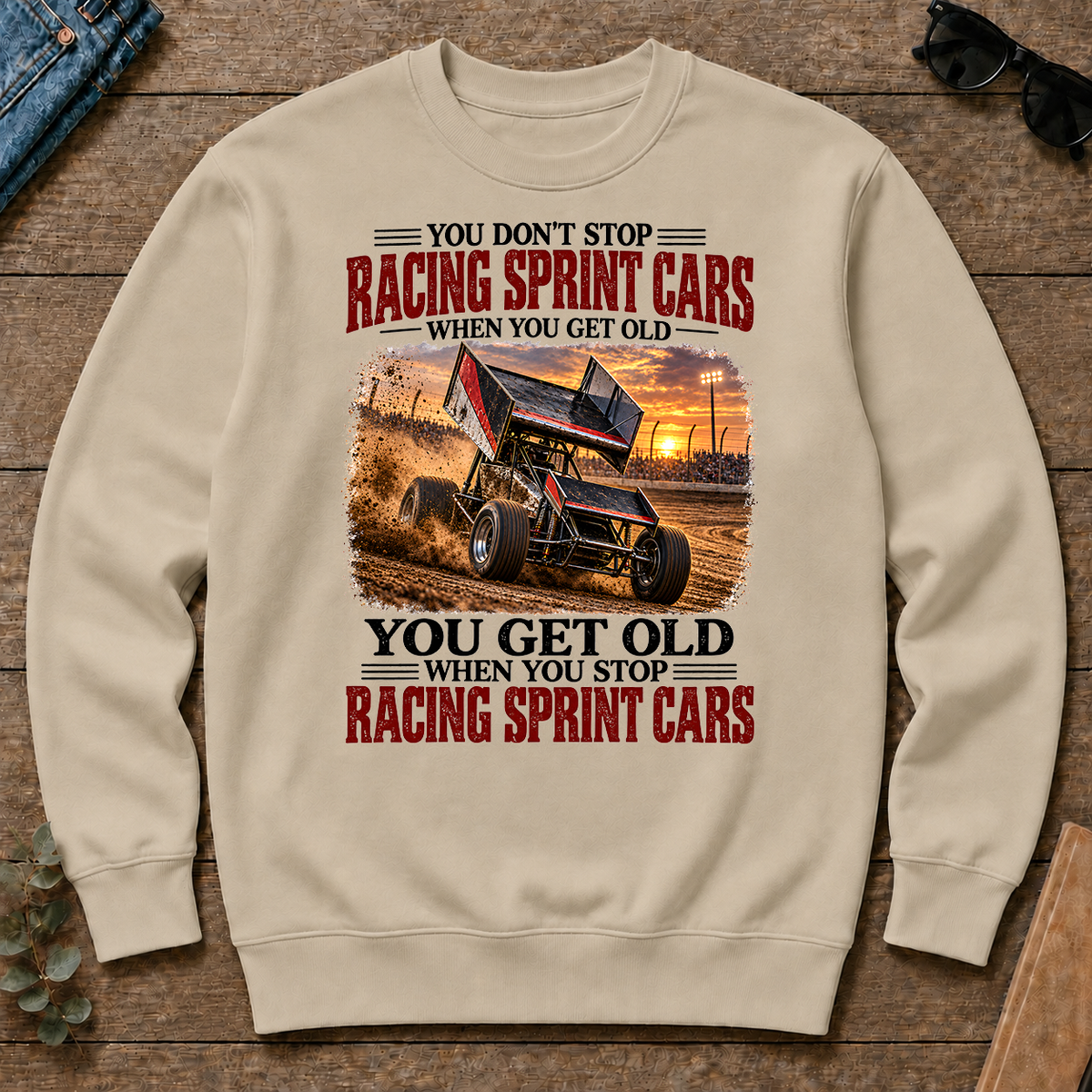 Racing Sprint Cars You Get Old When You Stop - sand - CS2D-Sand