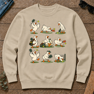 Funny Ducks Playing Pickleball - sand - CS2D-Sand