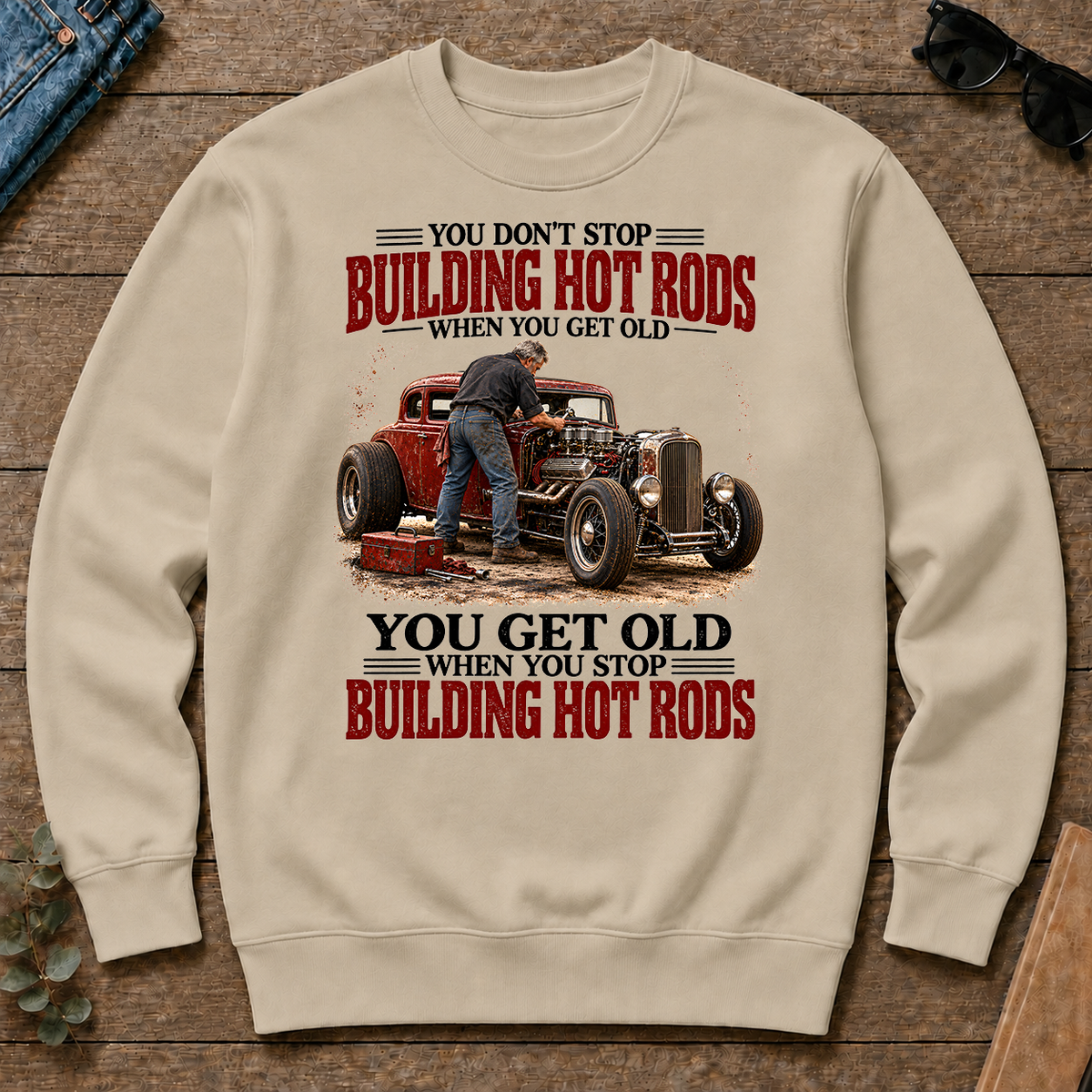 Building Hot Rods You Get Old When You Stop_ - sand - CS2D-Sand