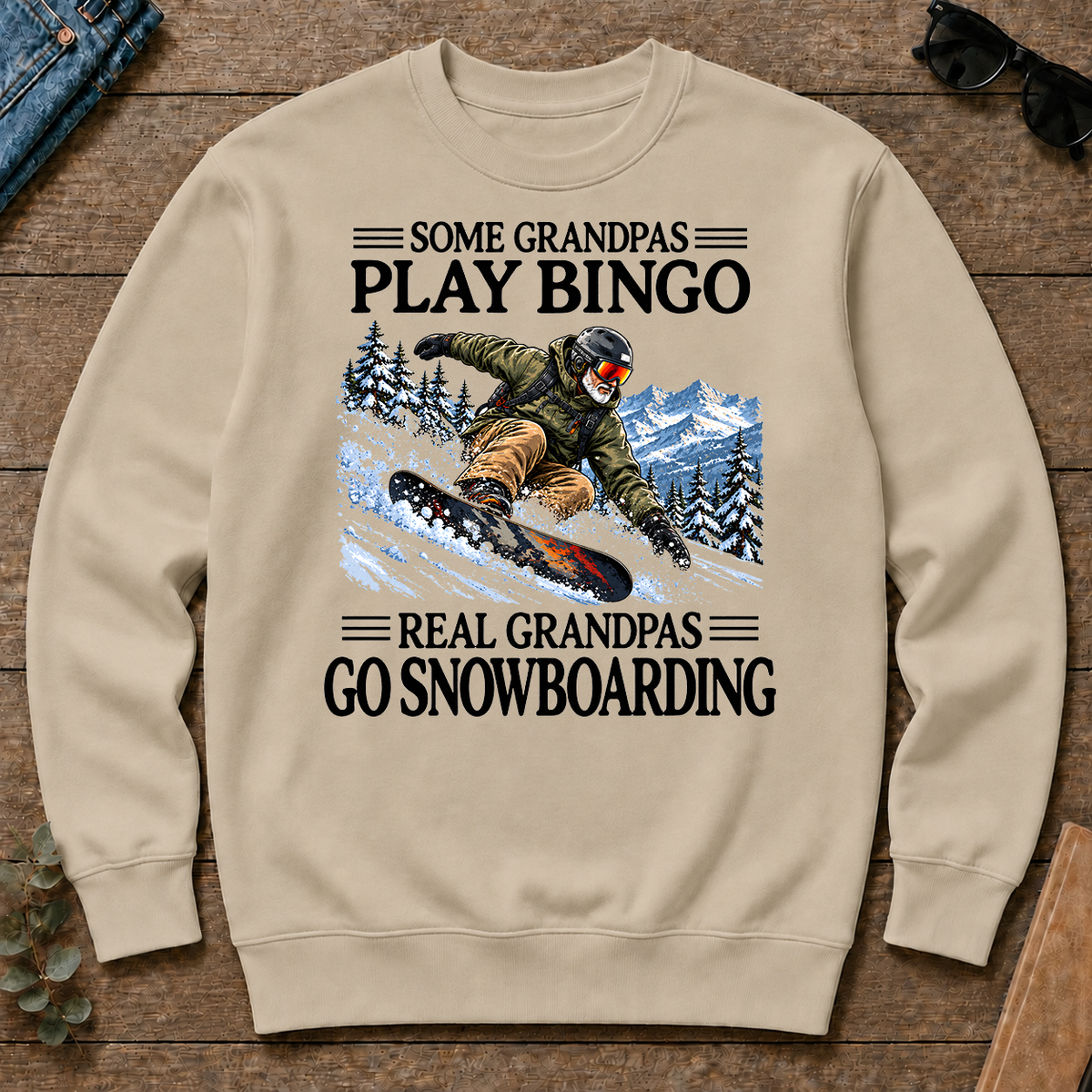 Some Grandpas Play Bingo Real Grandpas Go Snowboarding - sand - CS2D-Sand