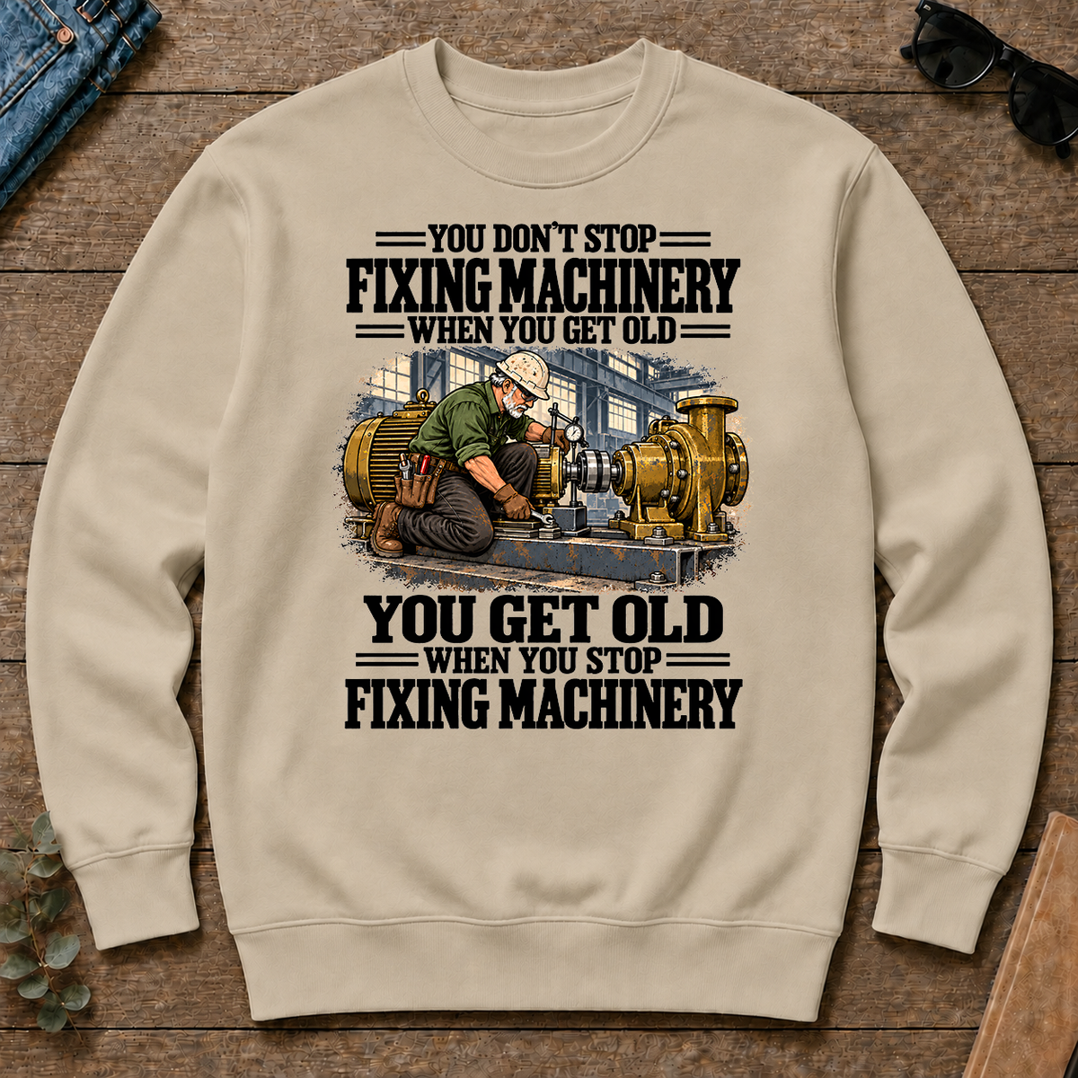You Get Old When You Stop Fixing Machinery - sand - CS2D-Sand