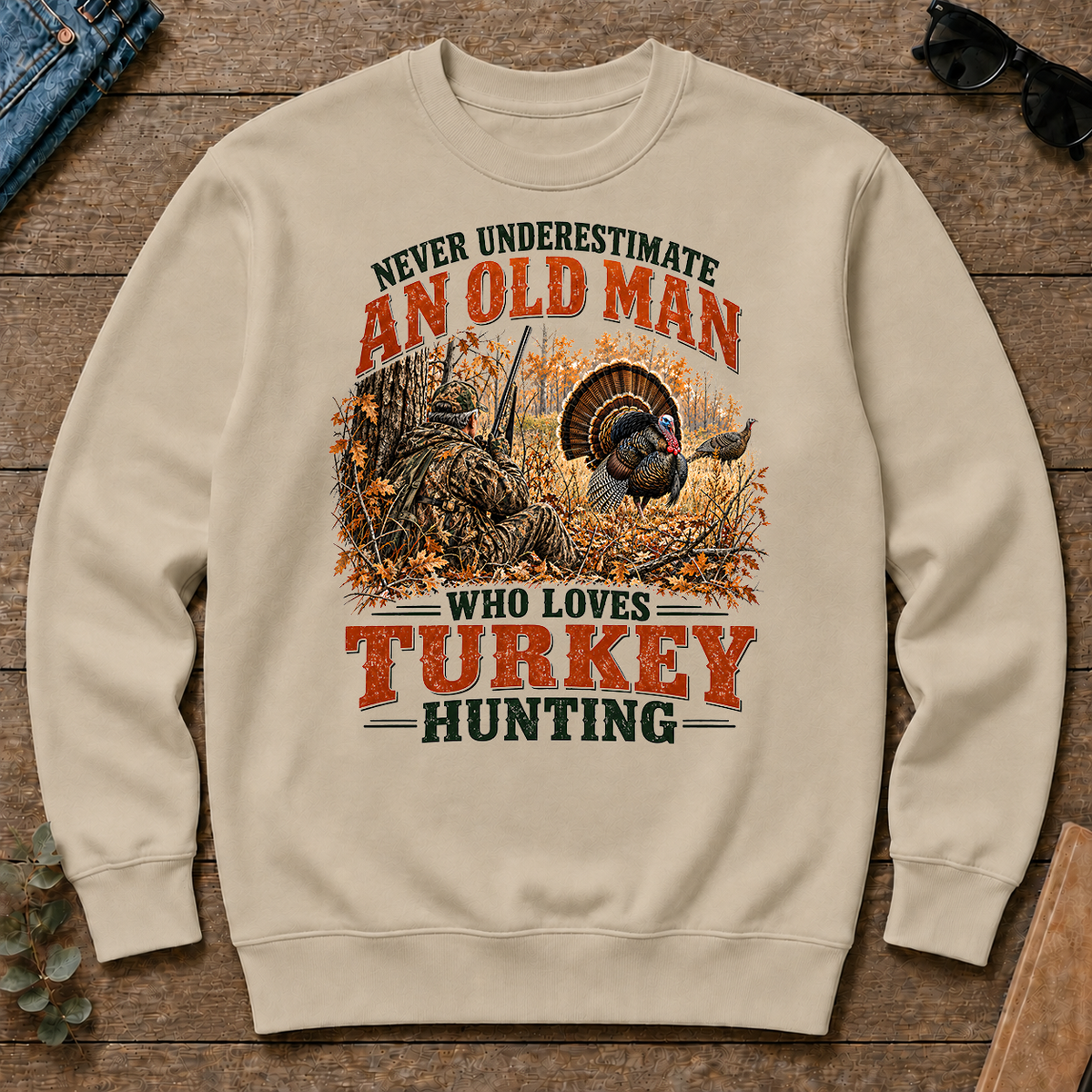 An Old Man Loves Turkey Hunting - sand - CS2D-Sand