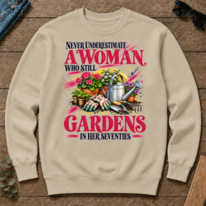 A Woman Still Gardens In Her Seventies - sand - CS2D-Sand