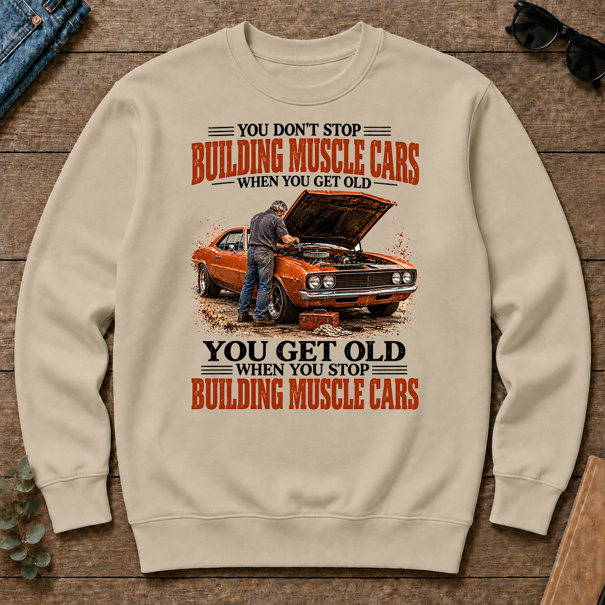 Building Muscle Cars You Get Old When You Stop - sand - CS2D-Sand