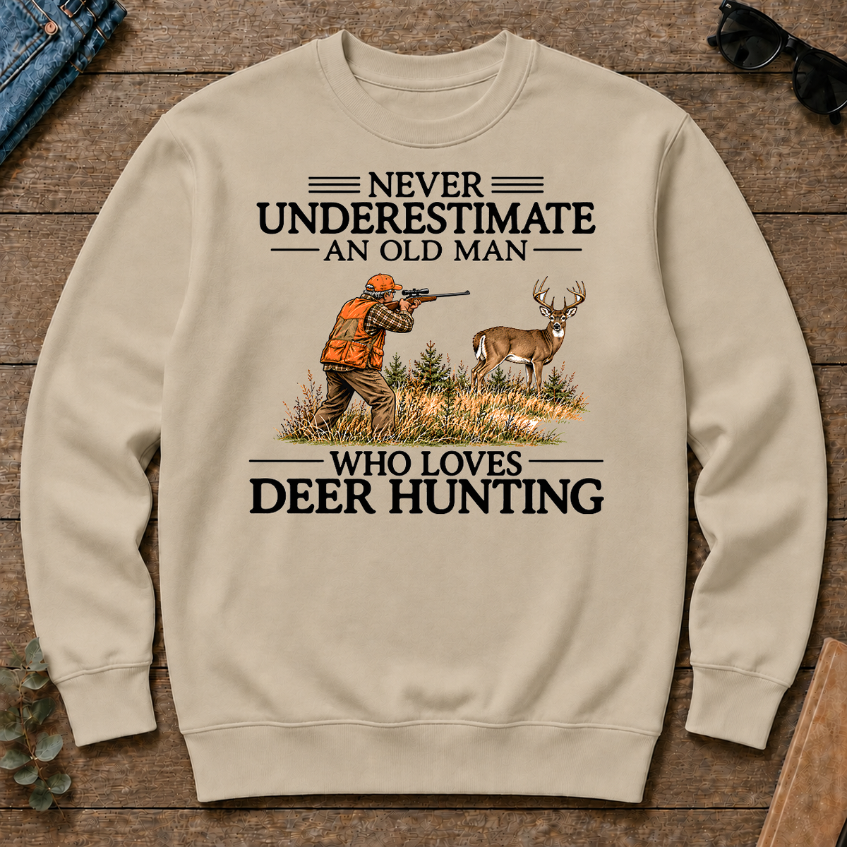 Never Underestimate An Old Man Deer Hunting - sand - CS2D-Sand