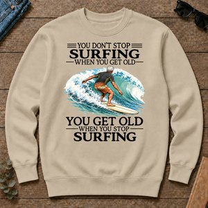 Don't Stop Surfing Vintage Art - sand - CS2D-Sand