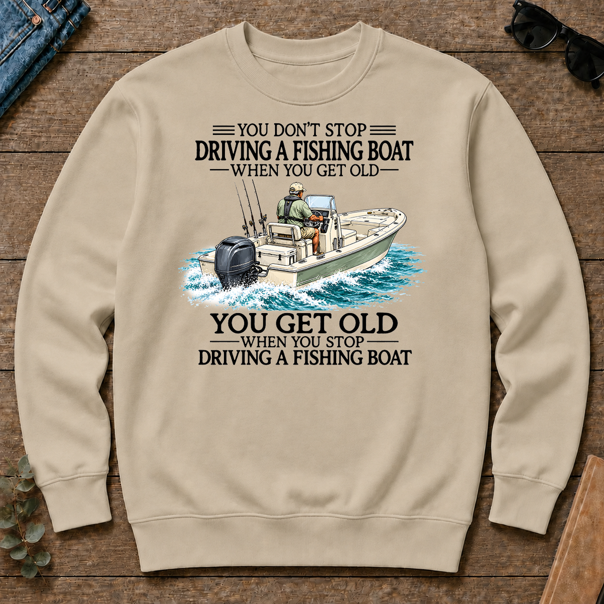 Don't Stop Driving Fishing Boat - sand - CS2D-Sand