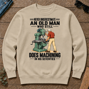 An Old Man Still Does Machining In His 70s - sand - CS2D-Sand