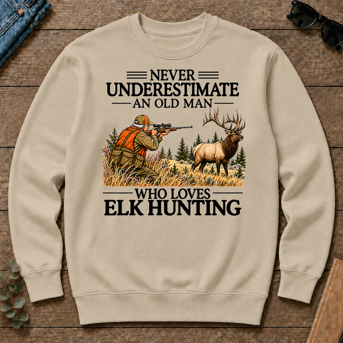 Never Underestimate An Old Man Elk Hunting - sand - CS2D-Sand