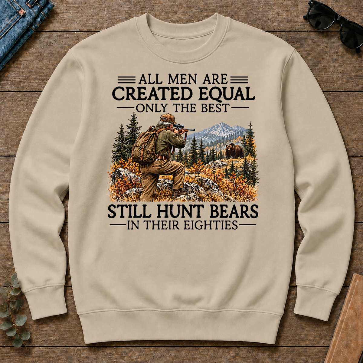 All Men Are Created Equal Bear Hunting 80s - sand - CS2D-Sand