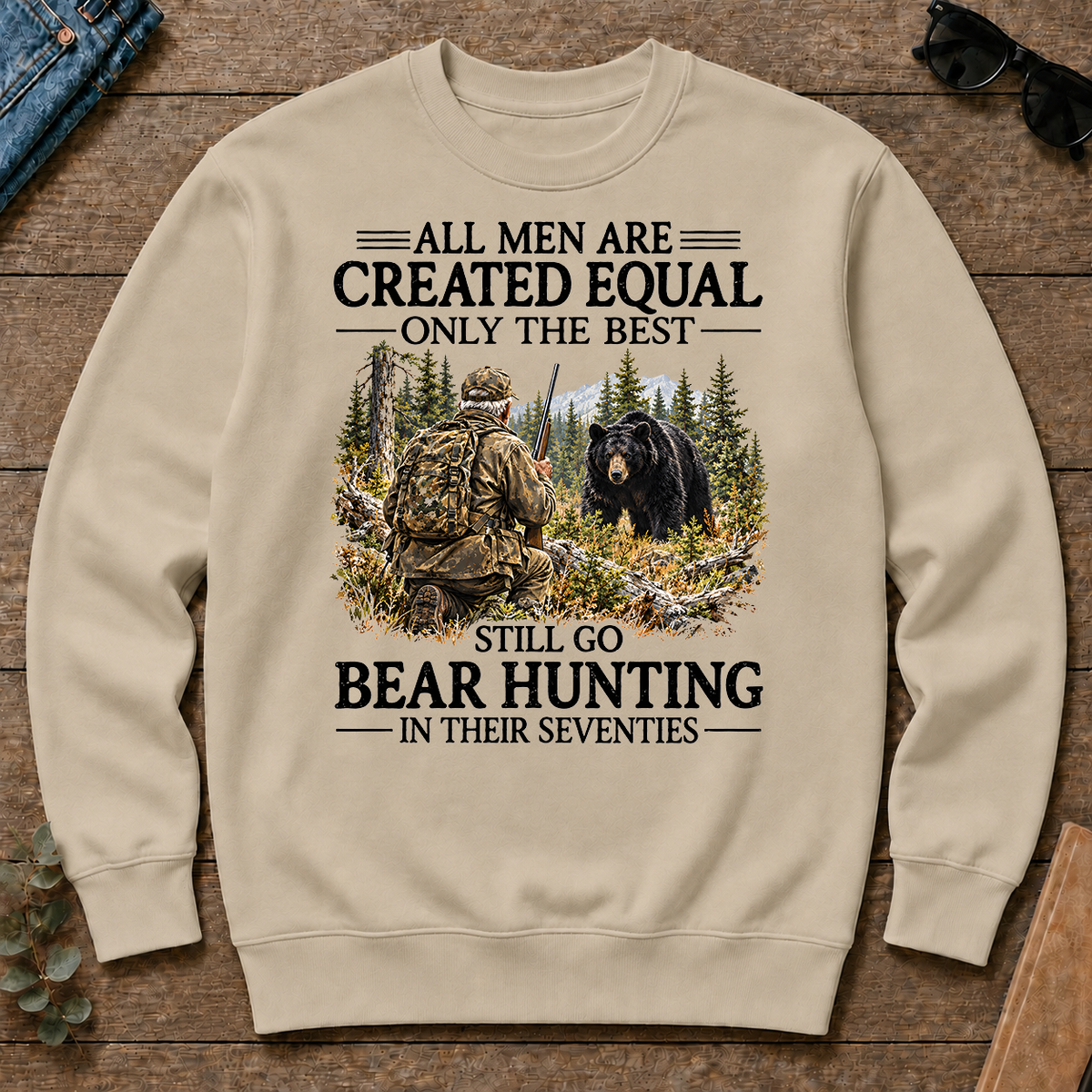 All Men Are Created Equal Only The Best Still Go Bear Hunting - sand - CS2D-Sand