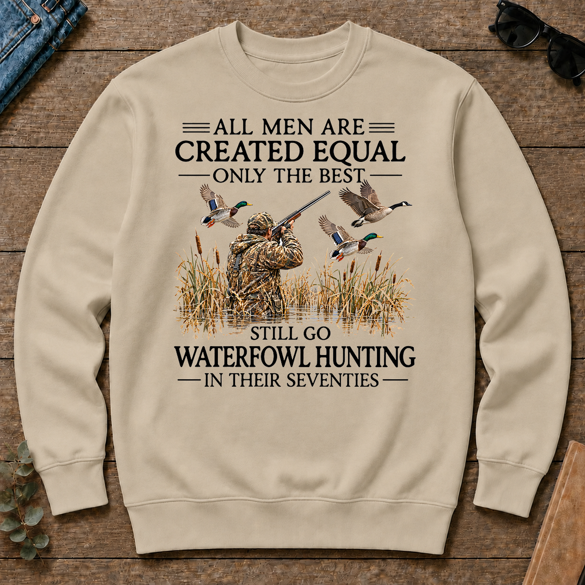 All Men Are Created Equal Only The Best Still Go Waterfowl Hunting In Their 70s - sand - CS2D-Sand