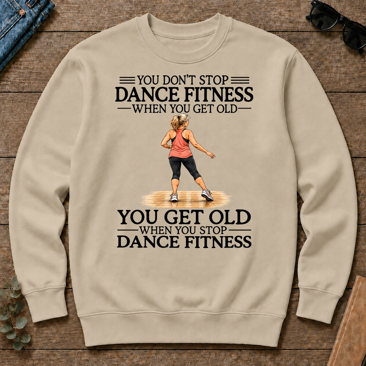 Don't Stop Dance Fitness Woman - sand - CS2D-Sand