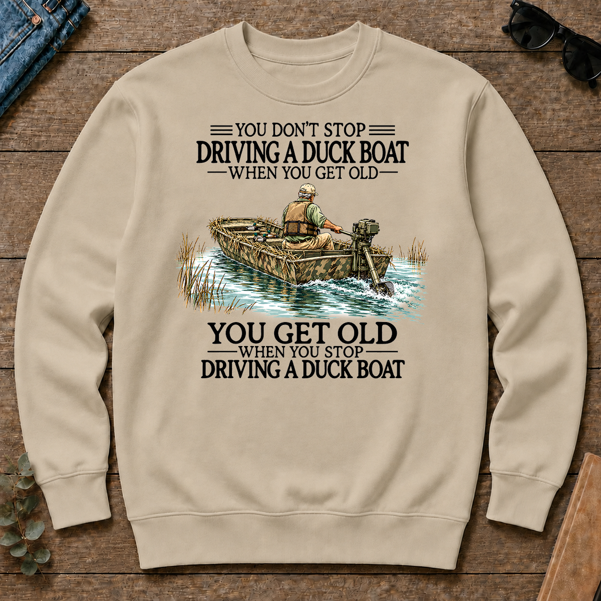 Don't Stop Driving Duck Boat - sand - CS2D-Sand