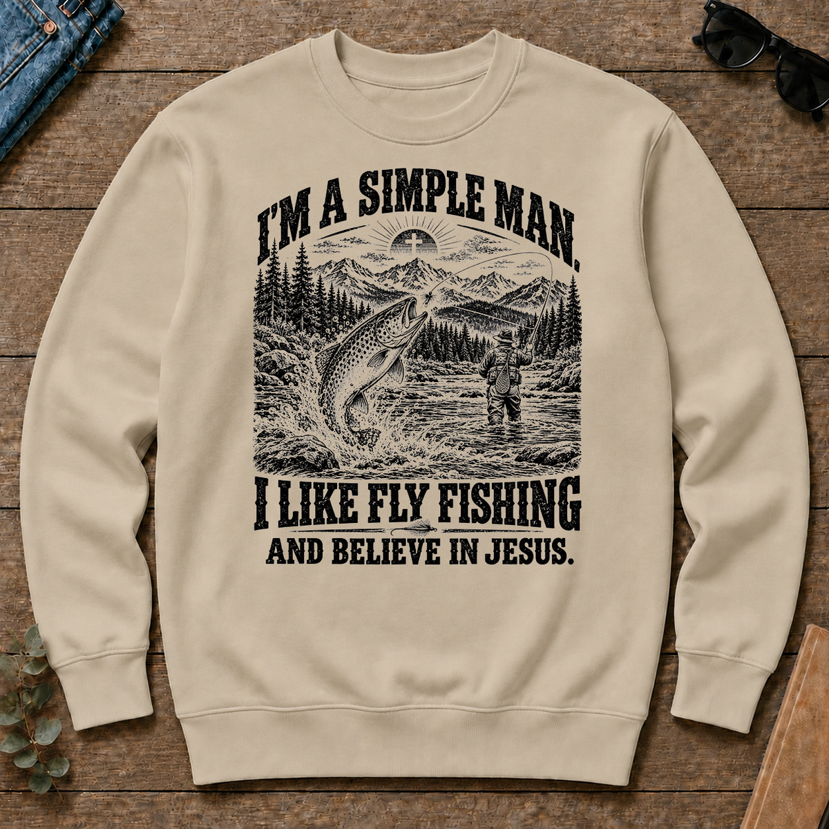 I like Fly Fishing Believe In Jesus - sand - CS2D-Sand