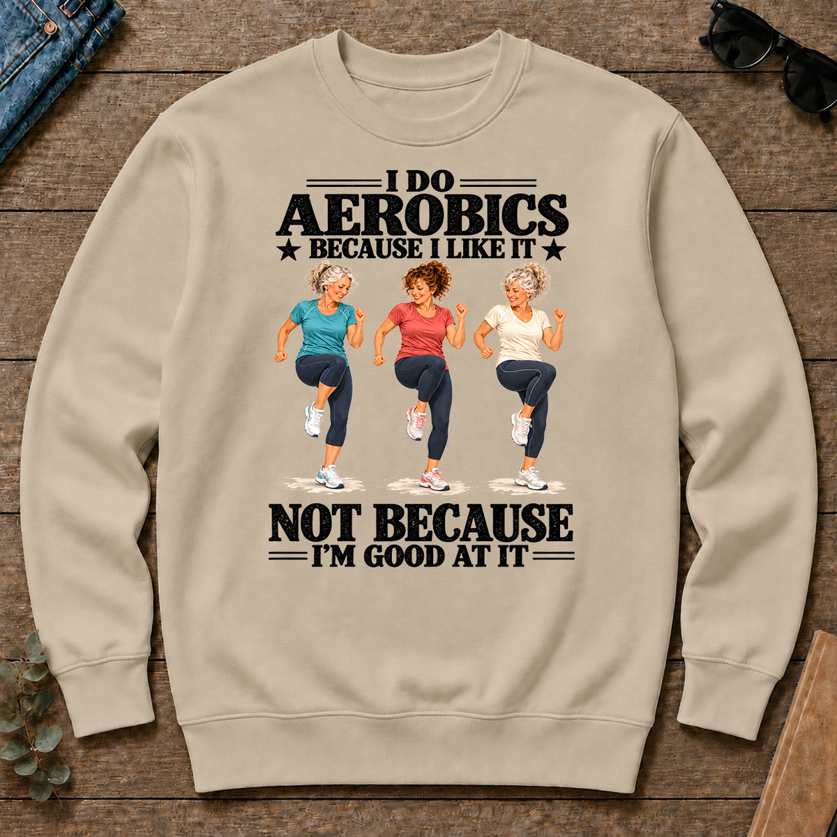 I Do Aerobics Because I Like It - sand - CS2D-Sand