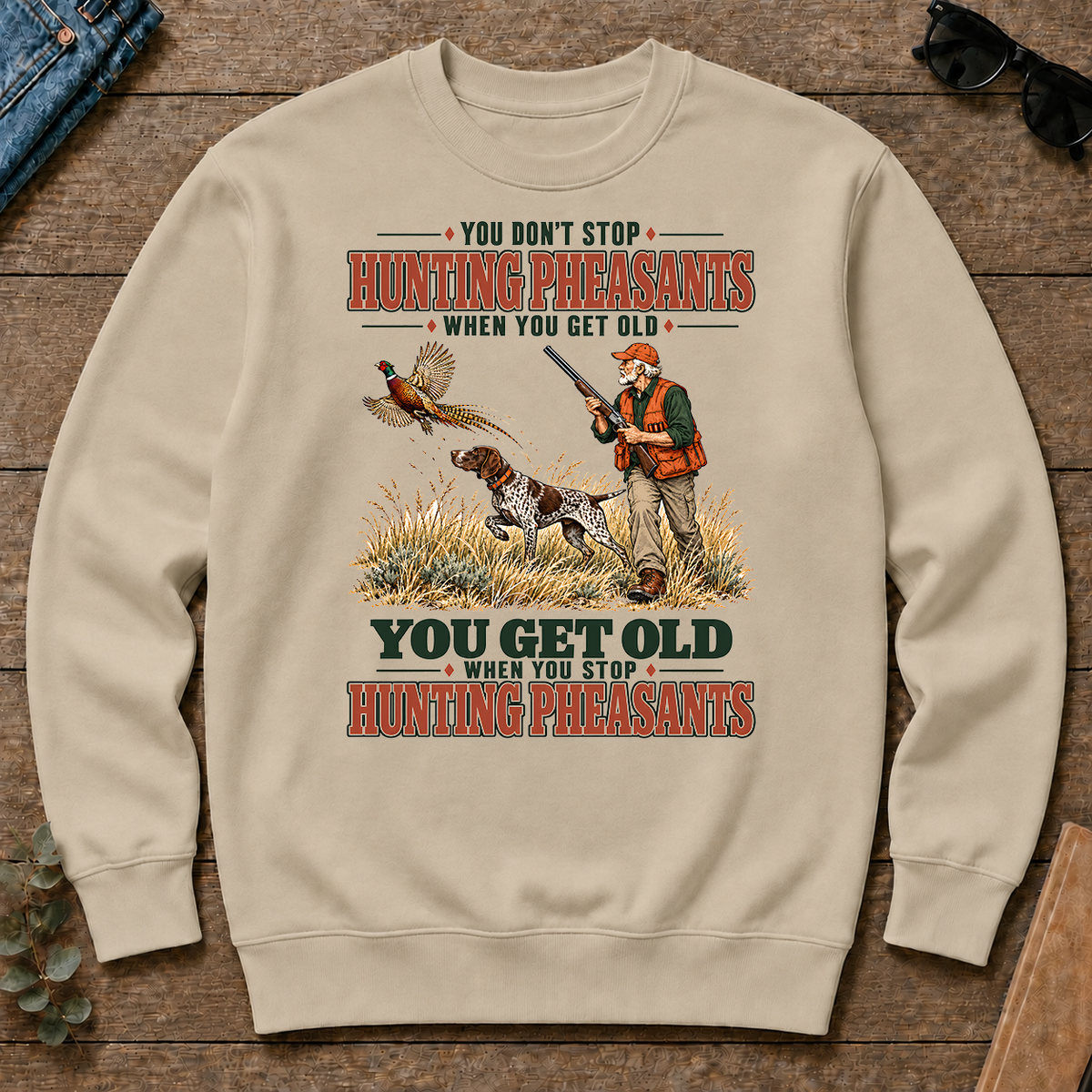 You Get Old When You Stop Hunting Pheasant With GSP - sand - CS2D-Sand