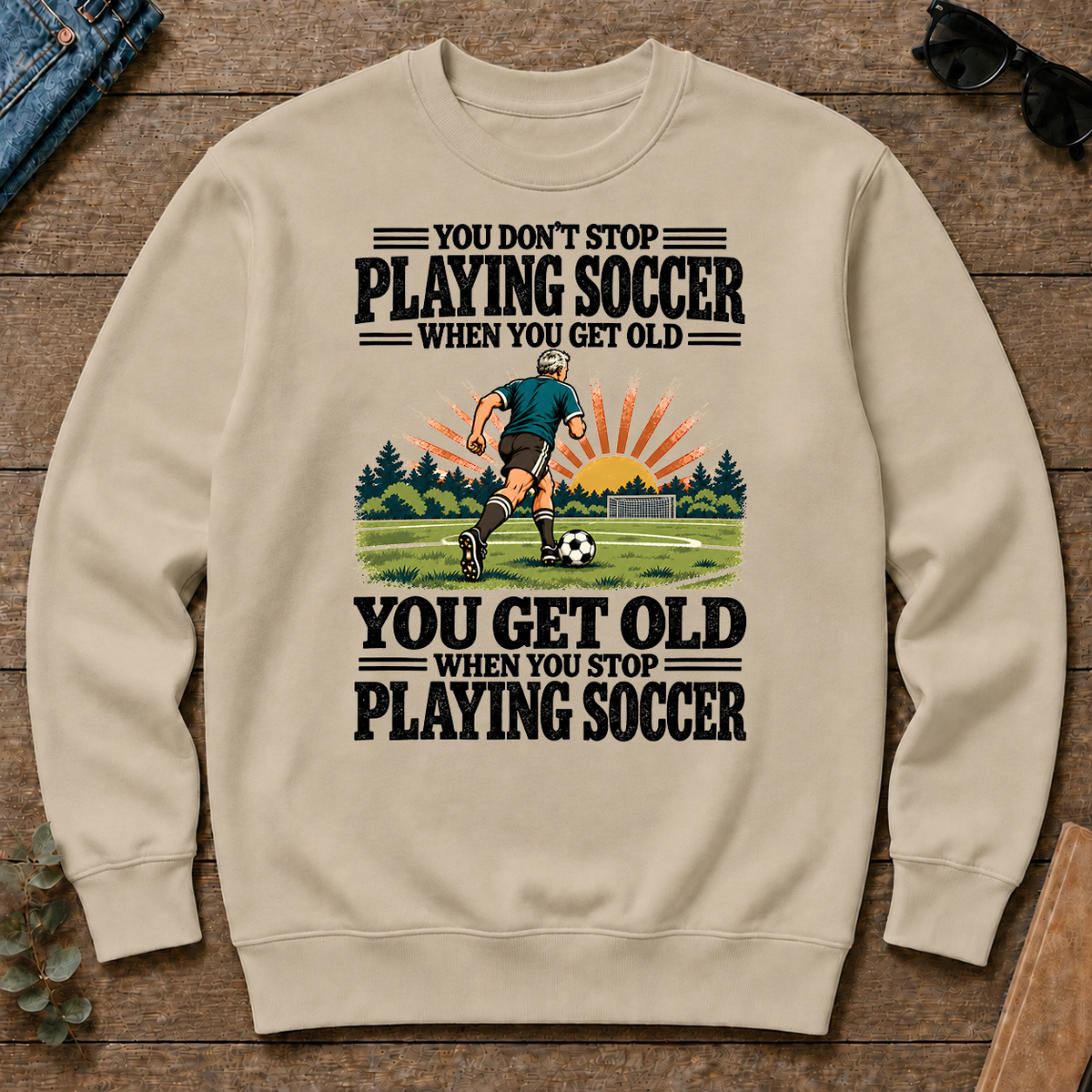 You Get Old When You Stop Playing Soccer - sand - CS2D-Sand