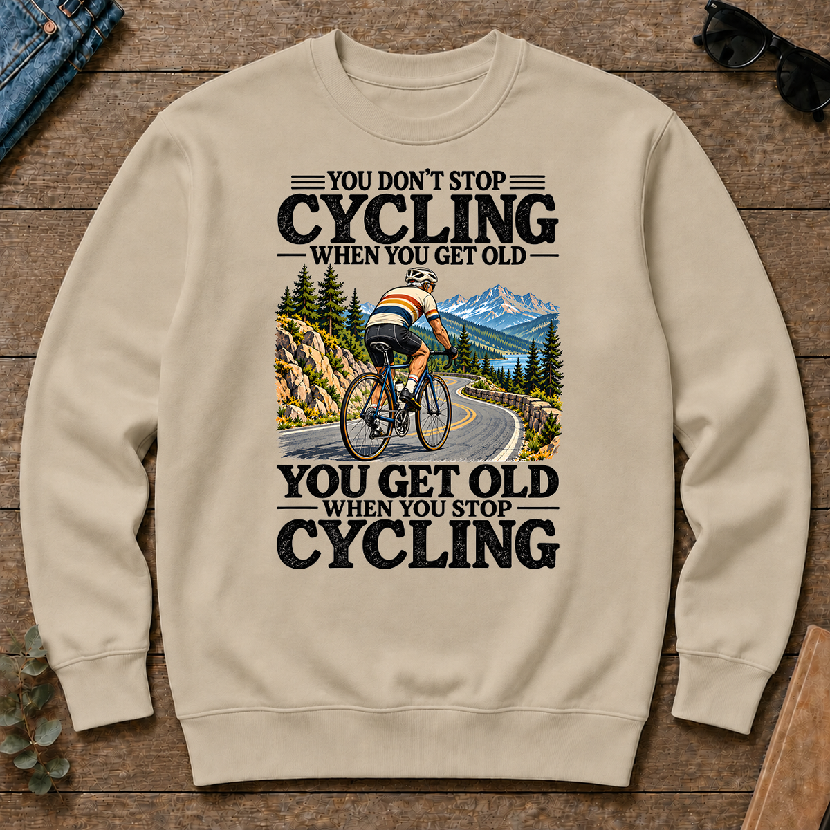 You Don't Stop Cycling When You Get Old - sand - CS2D-Sand