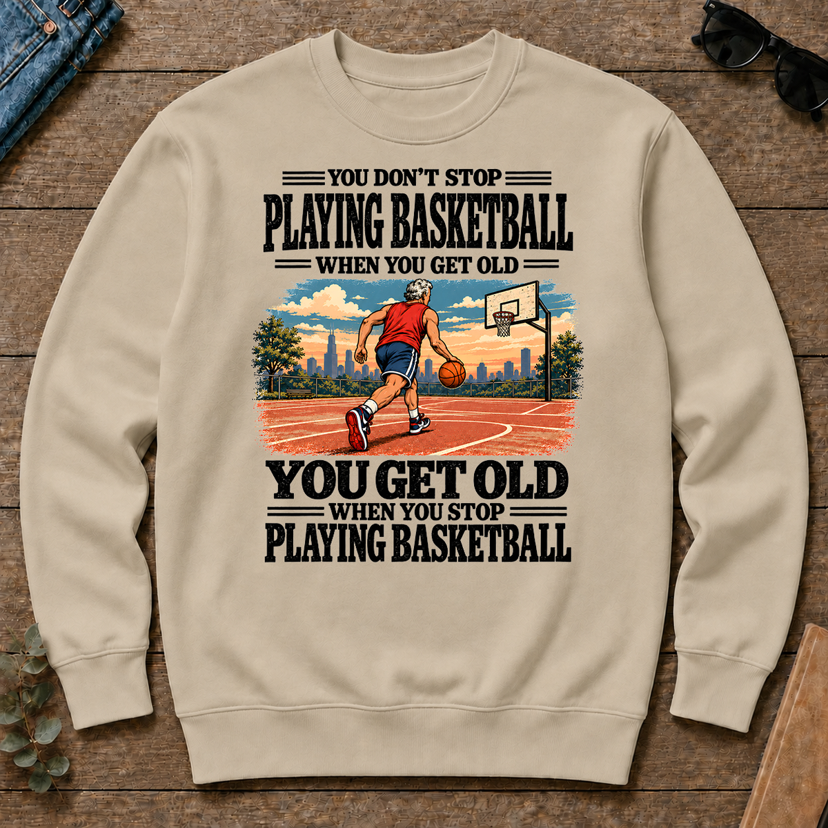You Get Old When You Stop Playing Basketball - sand - CS2D-Sand