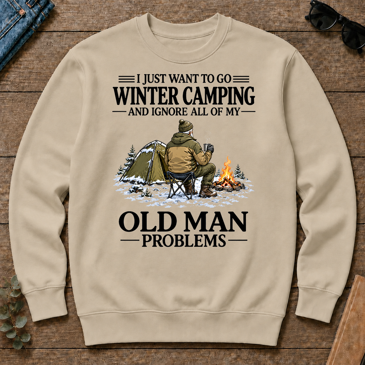 I Just Want To Winter Camping - sand - CS2D-Sand
