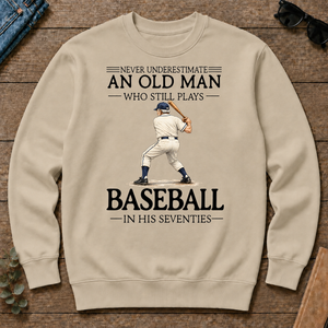An Old Man Who Still Plays Baseball In His Seventies - sand - CS2D-Sand