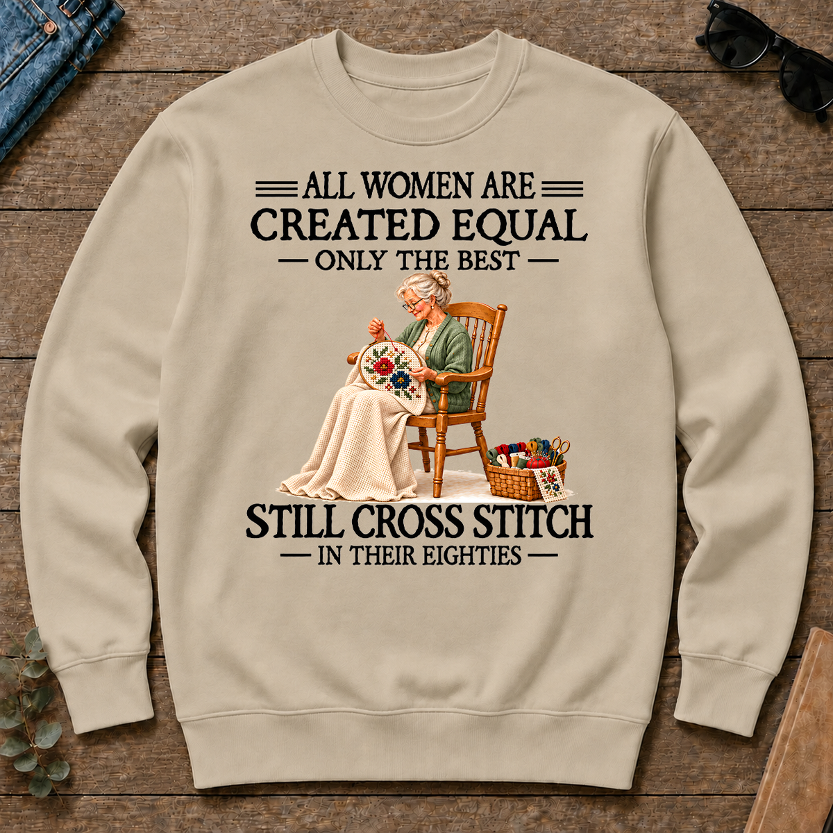 Still Cross Stitch 80S - sand - CS2D-Sand
