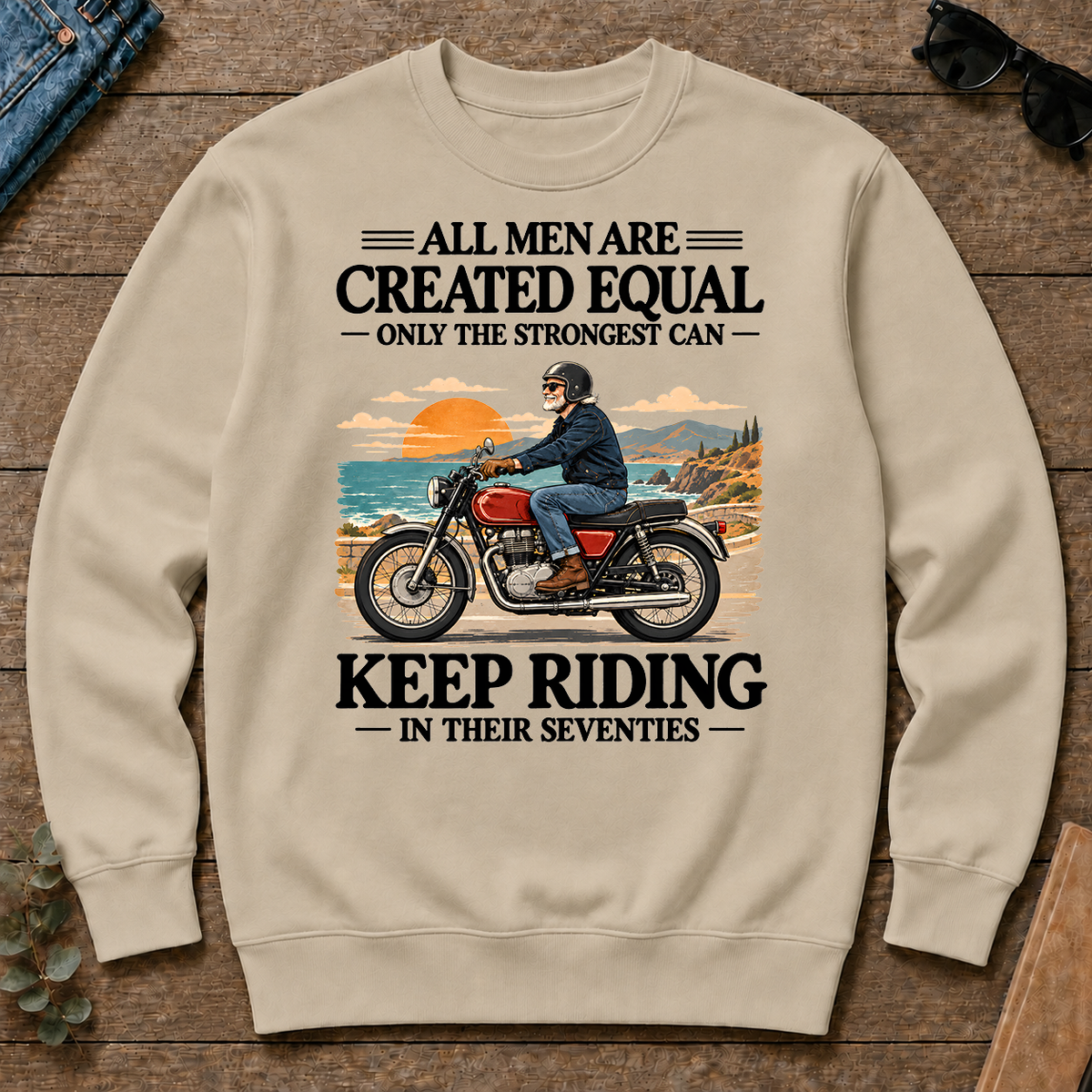 Only The Strongest Can Keep Riding In Their 70s - sand - CS2D-Sand