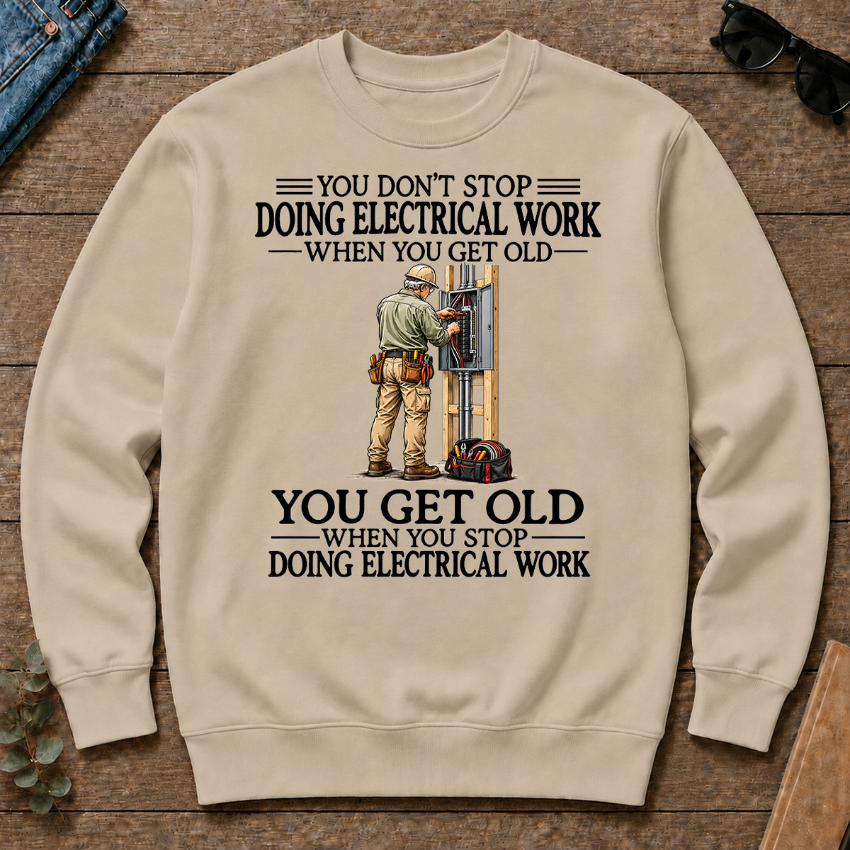 Don't Stop Doing Electrical Work - sand - CS2D-Sand